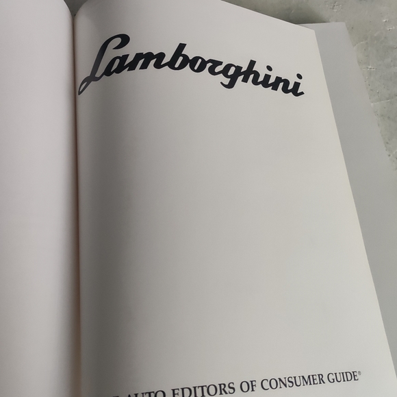 Lamborghini Hardcover Book - Picture 5 of 5